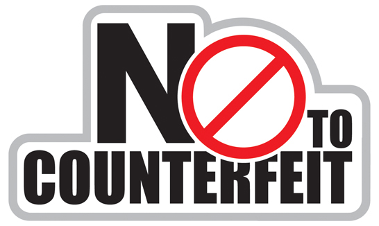 Say No To Counterfeit!